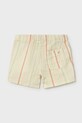 Детские хлопковые шорты Mayoral 1216.3C.Baby.PPY2 бежевый SS26