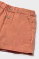 Mayoral szorty bawełniane dziecięce pomarańczowy 1216.3C.Baby.PPY2