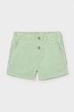 Mayoral szorty bawełniane dziecięce bawełna zielony 1216.3C.Baby.PPY2