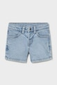 Mayoral szorty jeansowe dziecięce z elastanem niebieski 1219.3F.Baby.PPY2