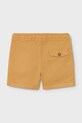 Mayoral szorty z dodatkiem lnu dziecięce 1220.3F.Baby.PPY2 żółty SS26