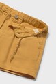 Chłopiec Mayoral szorty z dodatkiem lnu dziecięce 1220.3F.Baby.PPY2 żółty