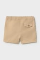 Дитячі шорти з додаванням льону Mayoral 1220.3F.Baby.PPY2 коричневий SS26