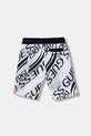 Guess szorty bawełniane dziecięce L6RD09.KA6R4.PPY2 granatowy SS26