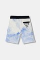 Guess szorty bawełniane dziecięce N6RD00.KA6R4.PPY2 niebieski SS26