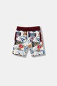 Guess szorty bawełniane dziecięce wzorzyste multicolor N6RD00.KA6R4.PPY2