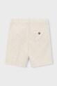 Băieți Mayoral pantaloni scurți din amestec de in pentru copii 3201.5B.Mini.PPY2 bej