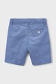 Mayoral szorty z domieszką lnu dziecięce 3201.5B.Mini.PPY2 niebieski SS26