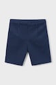Mayoral szorty z domieszką lnu dziecięce casual granatowy 3201.5B.Mini.PPY2