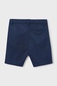 Mayoral szorty z domieszką lnu dziecięce 3201.5B.Mini.PPY2 granatowy SS26
