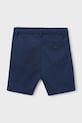 Mayoral szorty z domieszką lnu dziecięce 3201.5B.Mini.PPY2 granatowy SS26