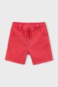 Mayoral szorty dziecięce 3207.5E.Mini.PPY2 czerwony SS26