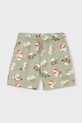 Παιδικό βαμβακερό σορτς Mayoral βαμβάκι πράσινο 3211.5H.Mini.PPY2