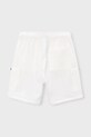 Dječje pamučne kratke hlače Mayoral 3212.5H.Mini.PPY2 bijela SS26