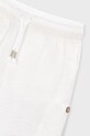 Dječaci Dječje pamučne kratke hlače Mayoral 3212.5H.Mini.PPY2 bijela