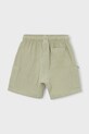 Παιδικό βαμβακερό σορτς Mayoral 3212.5H.Mini.PPY2 πράσινο SS26