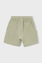 Παιδικό βαμβακερό σορτς Mayoral 3212.5H.Mini.PPY2 πράσινο SS26