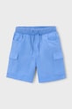Mayoral pantaloni scurți copii 3214.5J.Mini.PPY2 albastru SS26