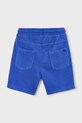 Dětské bavlněné šortky Mayoral 3215.5J.Mini.PPY2 modrá SS26