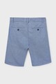 Мальчик Детские шорты с примесью льна Mayoral 6214.7A.Junior.PPY2 голубой