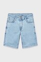 Детские джинсовые шорты Mayoral 6217.7C.Junior.PPY2 голубой SS26