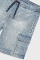 Мальчик Детские джинсовые шорты Mayoral 6218.7C.Junior.PPY2 голубой