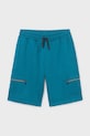 Mayoral szorty dziecięce 6219.7D.Junior.PPY2 turkusowy SS26