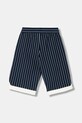 Emporio Armani szorty bawełniane dziecięce EB001057.AF21874 granatowy SS26
