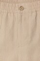 CHLAPEC Dětské šortky s přídavkem lnu Emporio Armani EB001063.AF20957 béžová