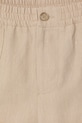 CHLAPEC Dětské šortky s přídavkem lnu Emporio Armani EB001063.AF20957 béžová