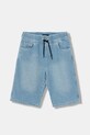 Emporio Armani szorty jeansowe dziecięce casual niebieski EB001264.AF21778
