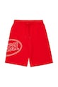 Diesel szorty bawełniane dziecięce PCIRCLE SHORT SHORTS J02676.0GEAD czerwony SS26