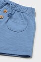 Băieți Mayoral Newborn pantaloni scurți din bumbac pentru copii 1273.1R.Newborn.PPY2 albastru