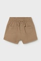 Детские хлопковые шорты Mayoral Newborn casual коричневый 1273.1R.Newborn.PPY2