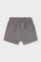 Mayoral Newborn szorty bawełniane dziecięce bawełna szary 1273.1R.Newborn.PPY2