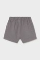 Mayoral Newborn szorty bawełniane dziecięce 1273.1R.Newborn.PPY2 szary SS26