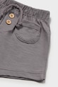 Chłopiec Mayoral Newborn szorty bawełniane dziecięce 1273.1R.Newborn.PPY2 szary