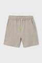 Mayoral szorty bawełniane dziecięce Boston by Mayoral bawełna zielony 6223.7H.Boston.PPY2