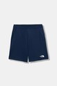 The North Face šortky dětské TEEN POLY KNIT SHORT námořnická modř NF0A8FYY8K21