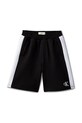 Calvin Klein Jeans спортен къс панталон за деца от памук LVCKSJC28B.128.176.PPY2 черен SS26