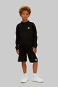 Момче Calvin Klein Jeans спортен къс панталон за деца от памук LVCKSJC28B.128.176.PPY2 черен