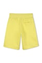 Detské krátke nohavice HUGO G01183.114.150 žltá SS26