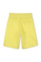 Παιδικό σορτς HUGO G01183.162.174 κίτρινο SS26