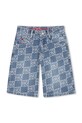 HUGO bermuda hlače otroške denim G00996.114.150 modra SS26