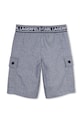 Παιδικό βαμβακερό σορτς Karl Lagerfeld Z31087.162.174 μπλε SS26