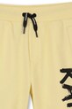 Chłopiec Karl Lagerfeld szorty dresowe dziecięce z bawełną Z31082.86.108 żółty