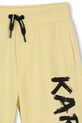Chłopiec Karl Lagerfeld szorty dresowe dziecięce z bawełną Z31082.114.150 żółty