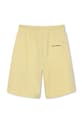 Karl Lagerfeld szorty dresowe dziecięce z bawełną Z31082.162.174 żółty SS26
