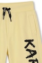 Chłopiec Karl Lagerfeld szorty dresowe dziecięce z bawełną Z31082.162.174 żółty