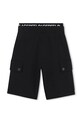 Chlapec Detské krátke nohavice Karl Lagerfeld Z31083.162.174 čierna
